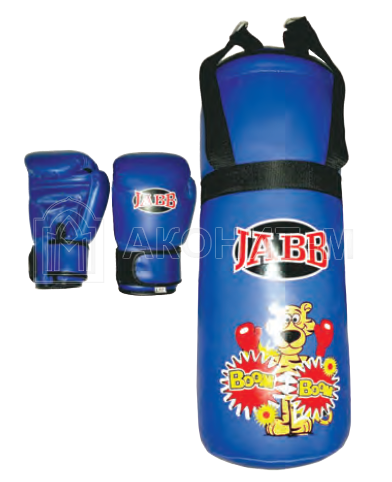 Набор для бокса детский (мешок + пара перчаток) синий