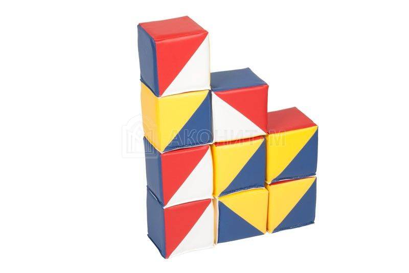 Кубики Кооса "Сложи узор" (9 элементов)