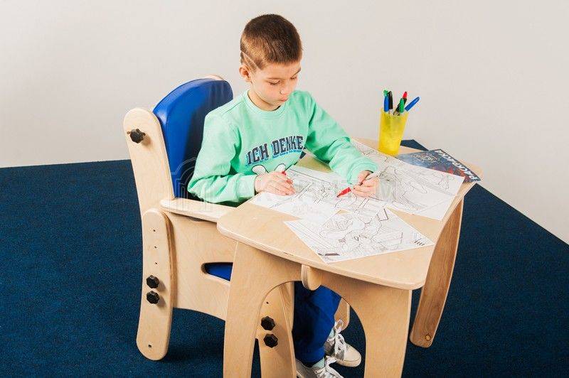 Приставной столик для детского ортопедического стула RH005