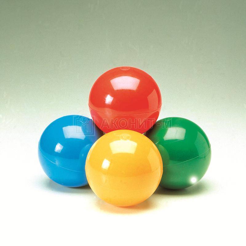 Мяч Freeballs (фрибол) диам 7 см, комплект 4 шт.