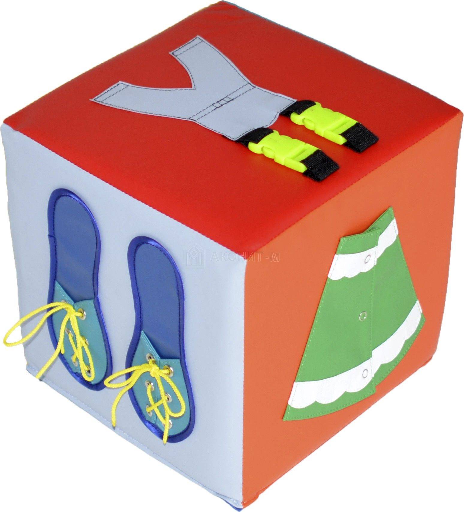 Куб для развития мелкой моторики 