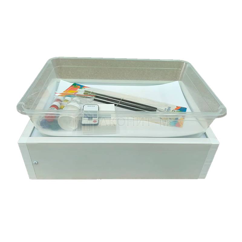 Интерактивный стол для рисования на воде