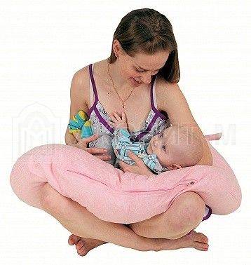 Подушка "Комфорт" фланель для беременных и кормления