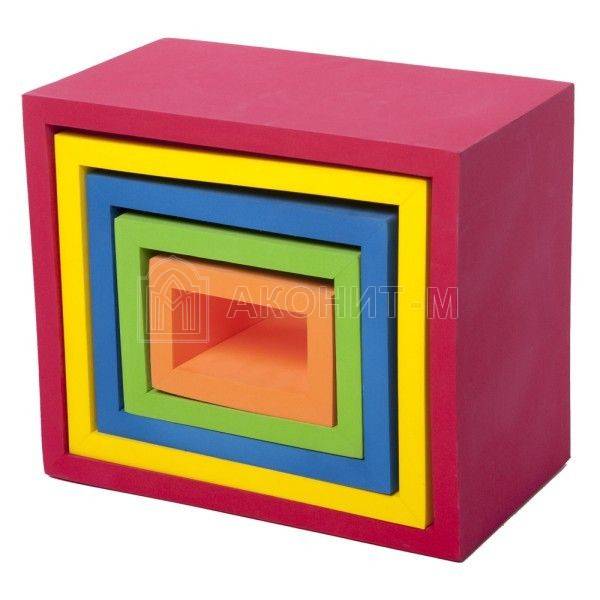 Игровой мягкий набор 5 блоков