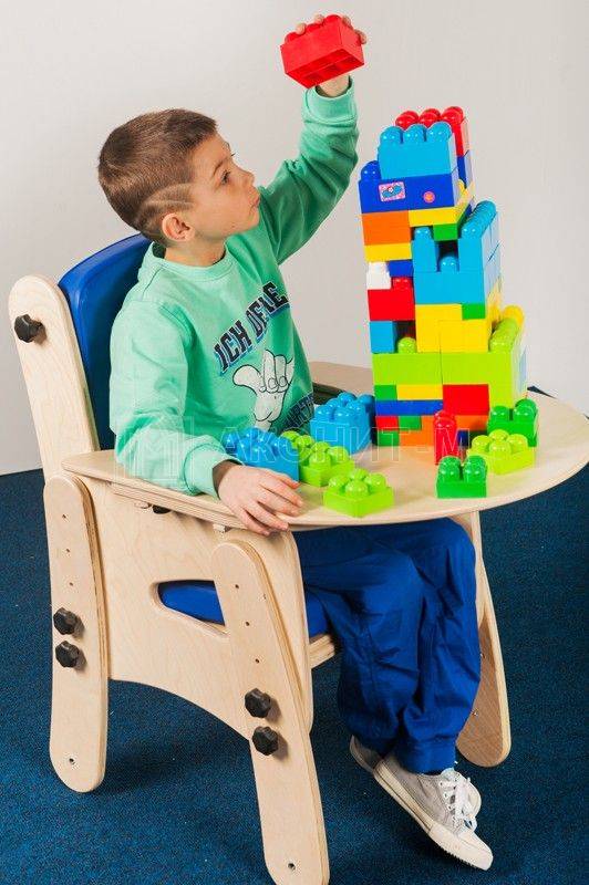 Столик полукруглый для детского ортопедического стула RH005