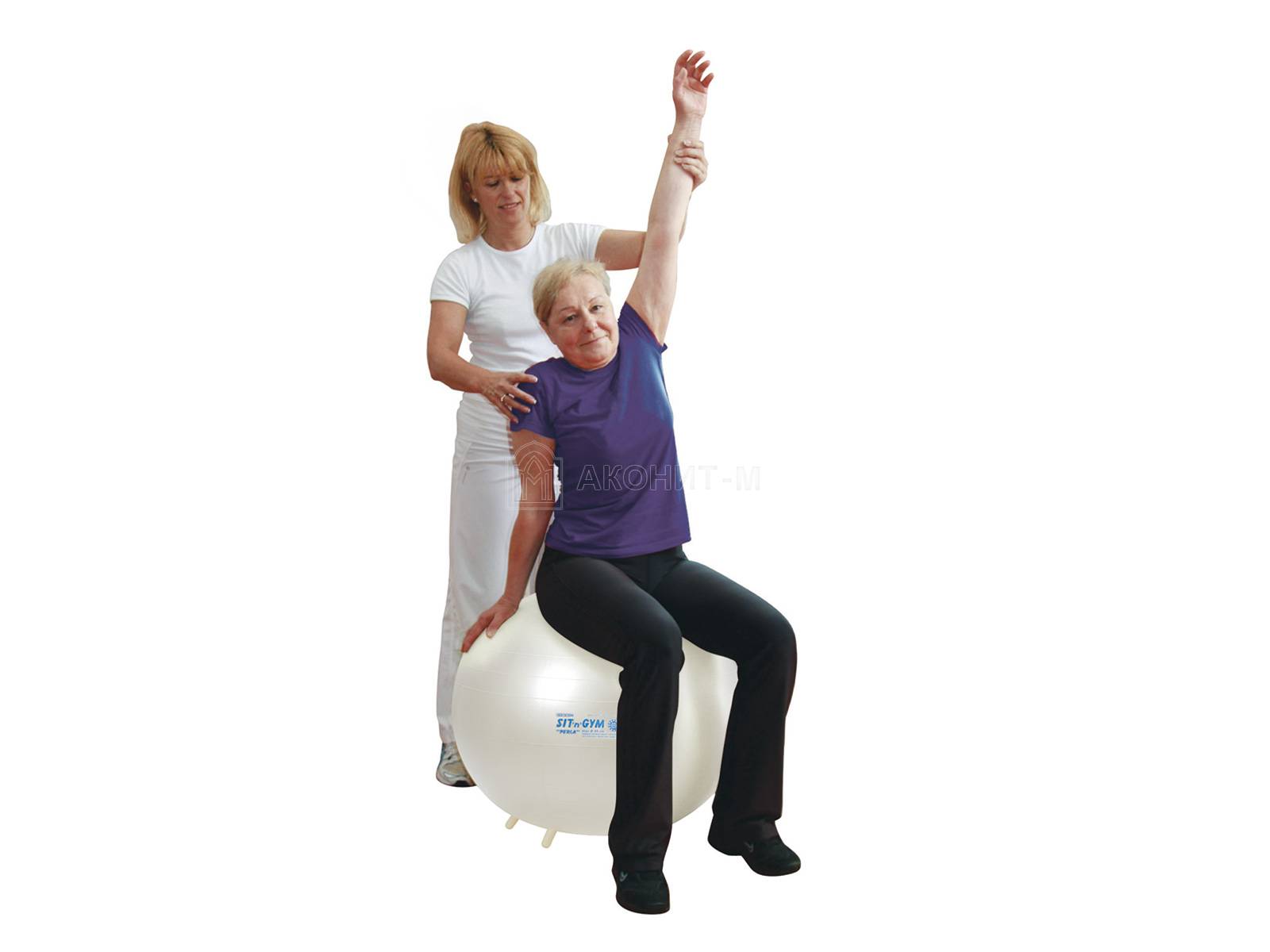 Мяч-стул гимнастический Перла, диам. 75 см