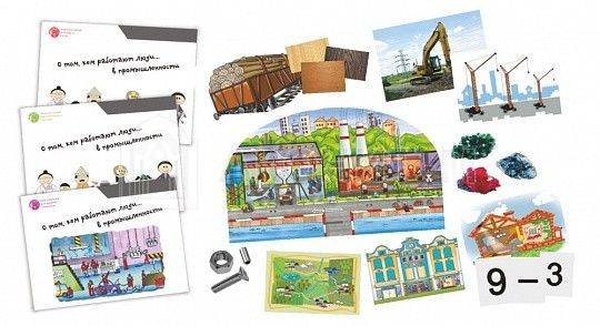 Обучающая игра "Профессии. Промышленность" УМНИЦА
