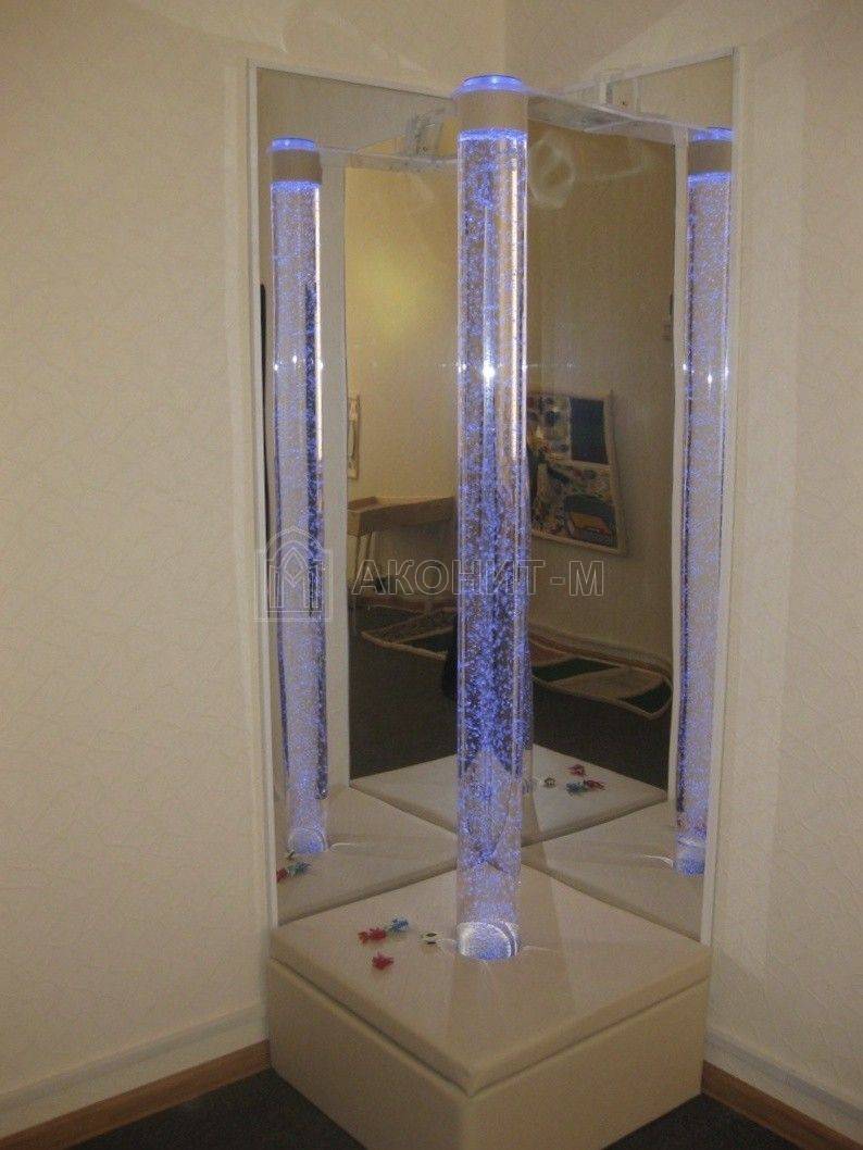 Комплект из двух зеркал 170х50 для воздушно-пузырьковой колонны