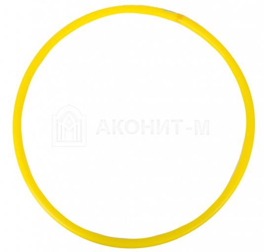 Обруч круглый облегченный (D.60) желтый
