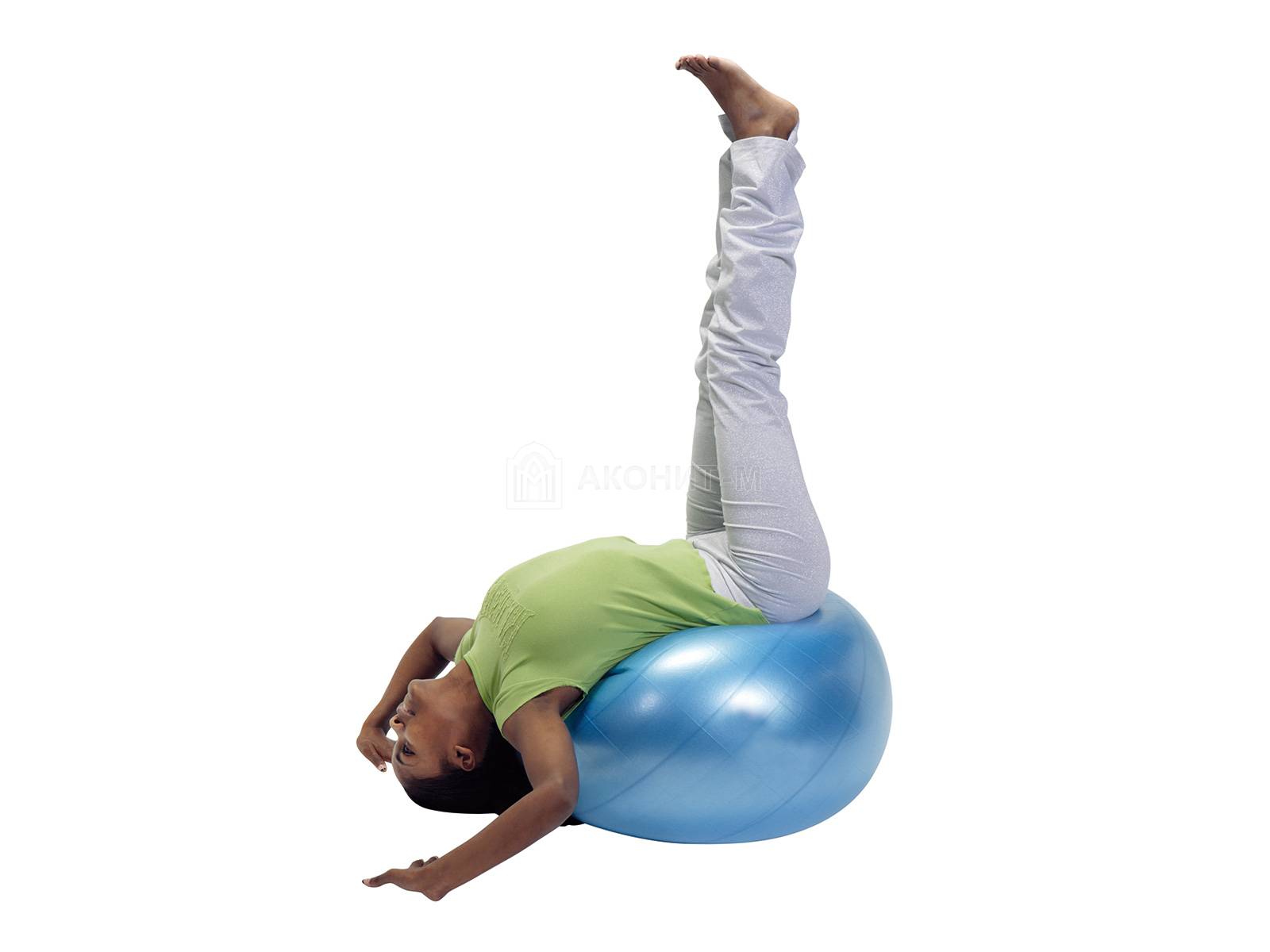 Мяч гимнастический для фитнеса "Боди" (фитбол), диам. 85 см, красный