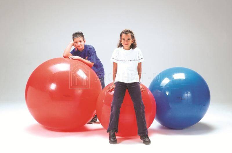 Мяч гимнастический для фитнеса "Гимник" (фитбол), диам. 120 см красный