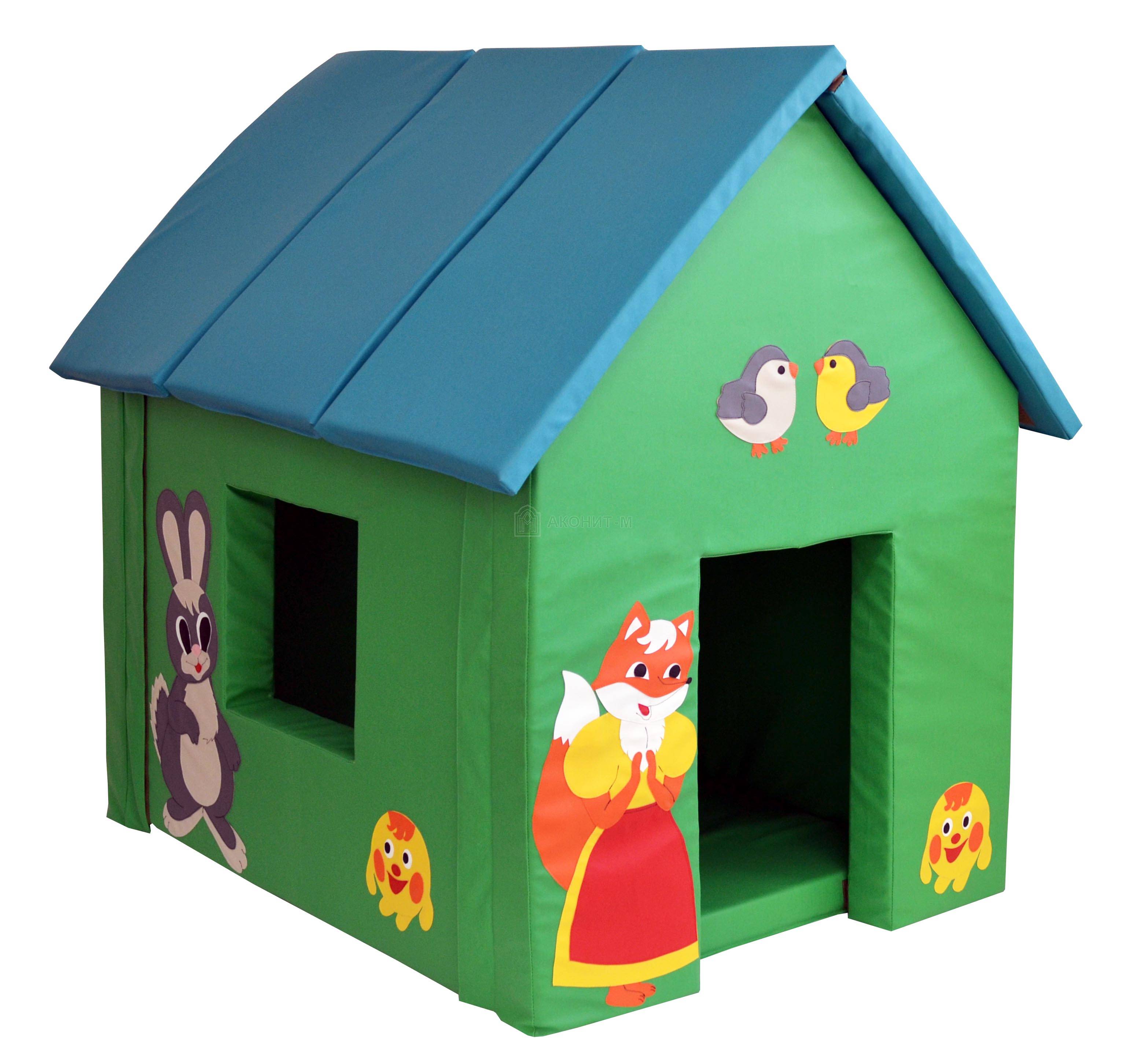 Деревянный игровой домик для детей Элли
