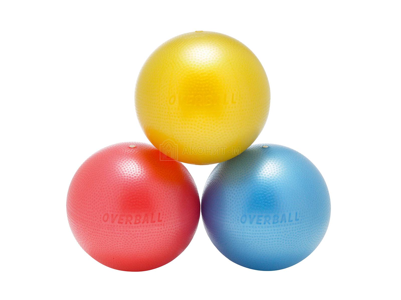 Мяч Софт, диам. 23 см, красный, синий, желтый