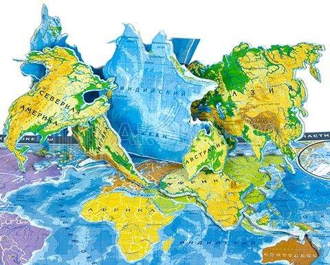 Географический Пазл Карта мира