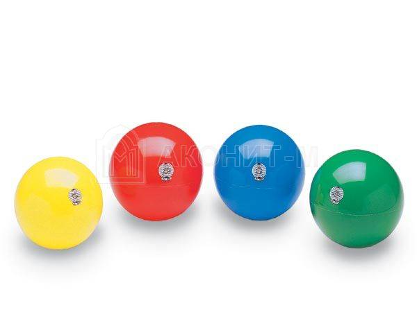 Мяч для художественной гимнастики «Ритмика» тренировочный (диам. 18,5 см, 420 гр.) красный