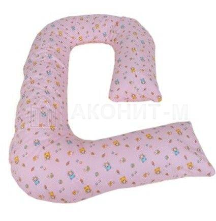 Подушка "Комфорт G" фланель для беременных и кормления